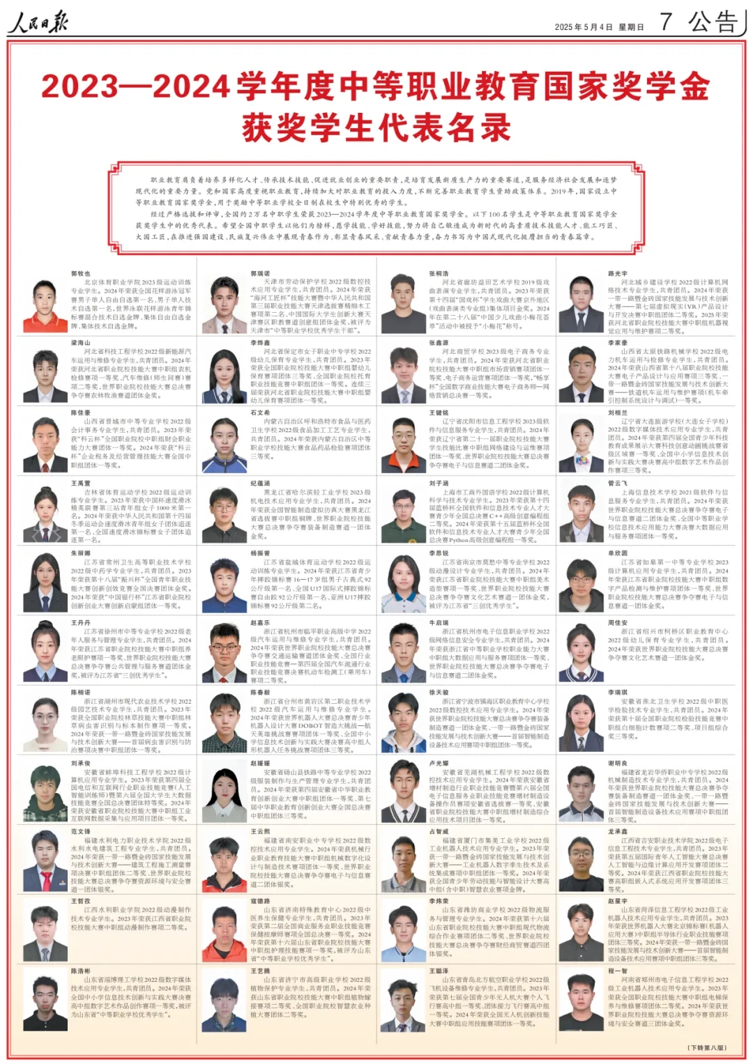 祝賀！河南這10名學生登上《人民日報》