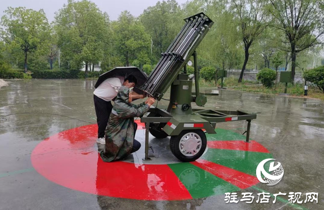 驛城區：實施人工增雨作業 助力抗旱保民生