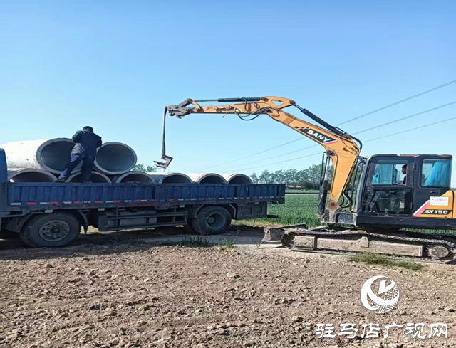 驛城區古城街道：改善農田排水條件 增強農業防澇能力