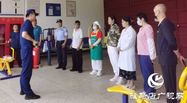  示范區消防救援大隊開展“九小場所”暢通“生命通道”宣傳活動