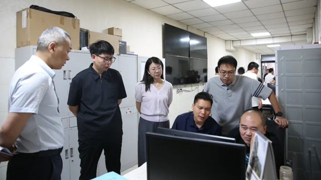 駐馬店市委網信辦聯合市衛健委蒞臨駐馬店市第一人民醫院開展網絡安全督導檢查