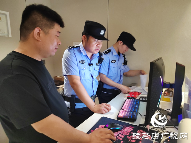 駐馬店市公安局經濟開發區分局開展高考前清查行動 為考生保駕護航