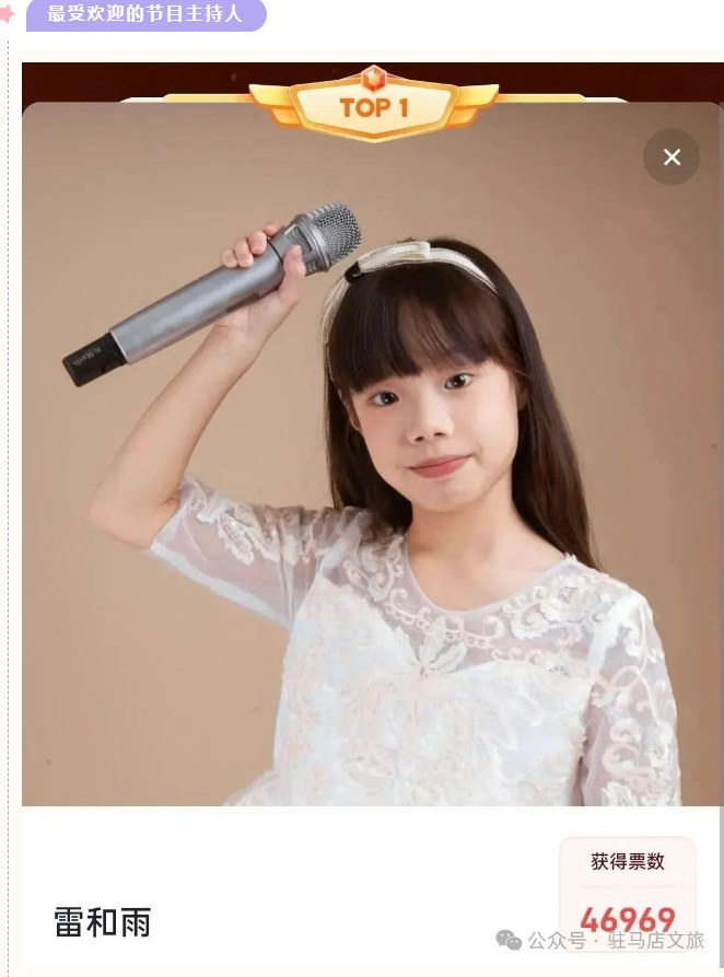 【名單公布】2025年駐馬店市慶“六·一”少兒文藝匯演網絡最受歡迎節目與主持人評選結果出爐