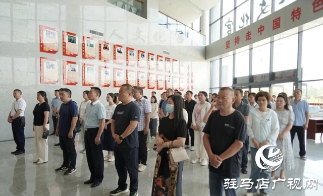 駐馬店市域工人文化宮聯盟書畫巡展正陽站啟動儀式舉行