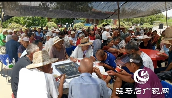 平輿縣萬金店鎮土店村：“七一”系列活動獻禮建黨節，孝善文化潤鄉土