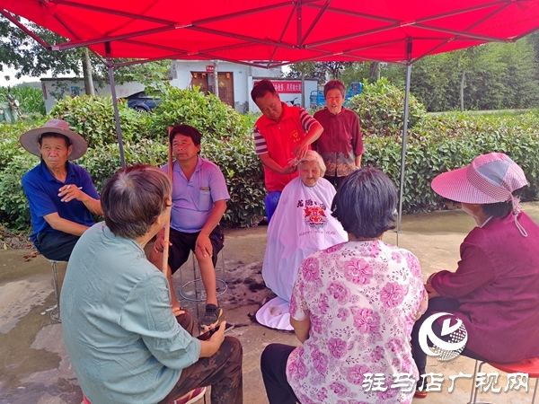 平輿縣萬金店鎮土店村：“七一”系列活動獻禮建黨節，孝善文化潤鄉土