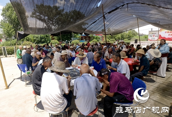 平輿縣萬金店鎮土店村：“七一”系列活動獻禮建黨節，孝善文化潤鄉土