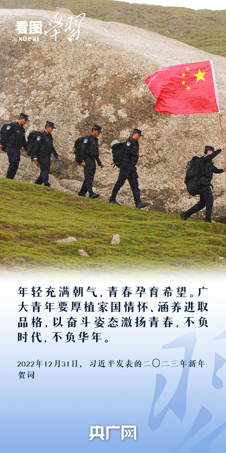 看圖學習丨奮力書寫挺膺擔當的青春篇章 總書記寄語新時代青年