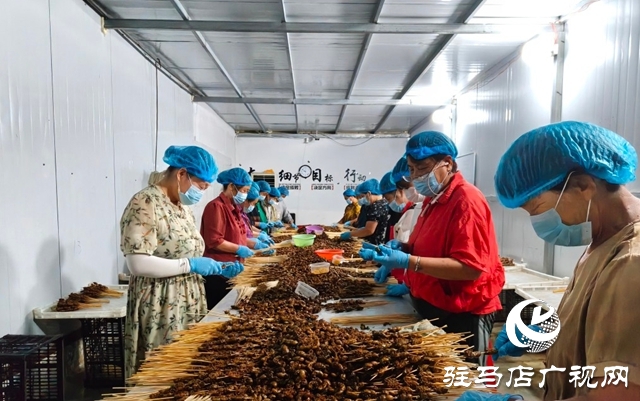泌陽(yáng)縣郭集鎮(zhèn)：黨建引領(lǐng)金蟬旺 村民串起“致富串”