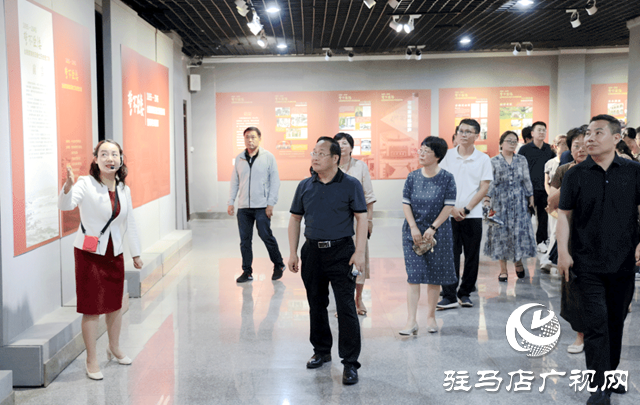 駐馬店職業(yè)技術學院組織統(tǒng)一戰(zhàn)線成員參觀“誓不臣倭”主題展
