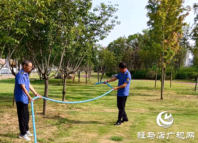 確山縣住建局：2000個“抗旱保綠神器”上崗