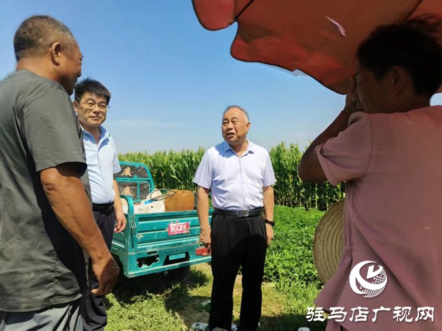 張銀良深入平輿縣走訪慰問困難殘疾人 實地查看抗旱進展