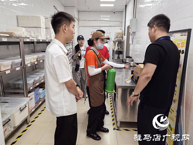 駐馬店經濟開發區金河辦事處開展對轄區重點場所消防安全大檢查