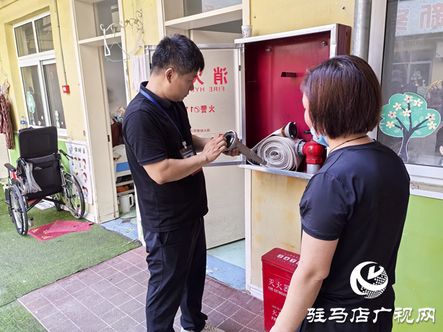 駐馬店經濟開發區金河辦事處開展對轄區重點場所消防安全大檢查