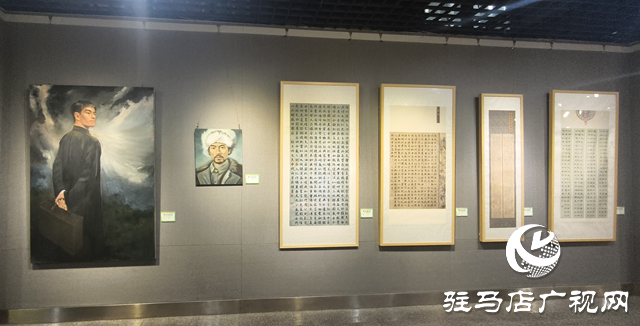 “翰墨丹青·天中風華——蔡國六百年文脈相承藝術作品展”在駐馬店市文化館開展