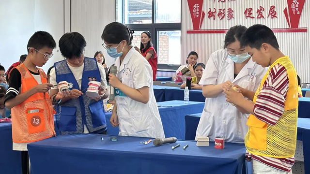 醫路童心 醫脈相承——駐馬店市中心醫院舉辦首屆“醫二代”暑期社會實踐活動