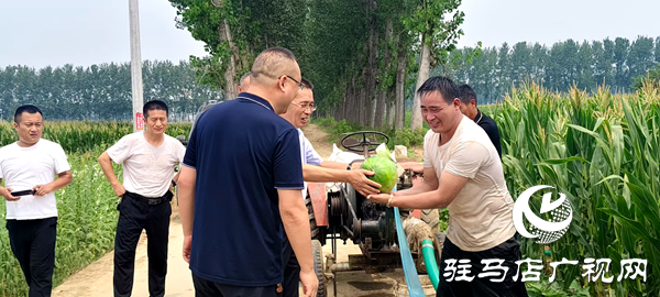 平輿縣中等職業學校助力“抗旱保秋”，守護群眾“糧袋子”