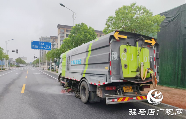 駐馬店市城鄉一體化示范區城管局：雨后清淤“快”行動 道路暢通“潔”為先