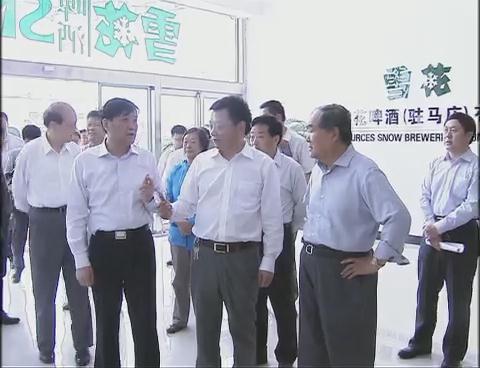 中國食品工業協會會長石秀詩一行來我市調研